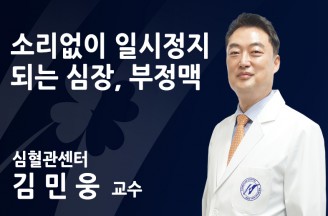 소리 없이 일시정지되는 심장, 부정맥